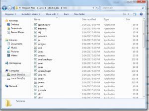 the way of bin folder - How to set Java path of various operating system