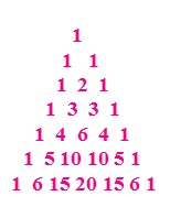 C program to pyramid number pattern