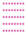 Display solid rectangle and square star pattern in Java