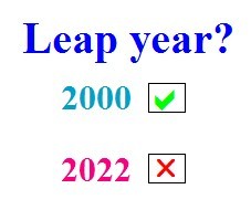 Java program to check the given year is a leap year