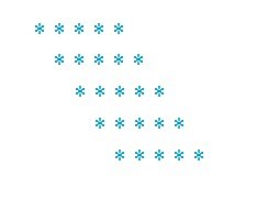 Display a Mirrored Rhombus pattern using do-while loop in C