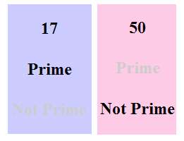 PHP function to check whether a number is prime or not